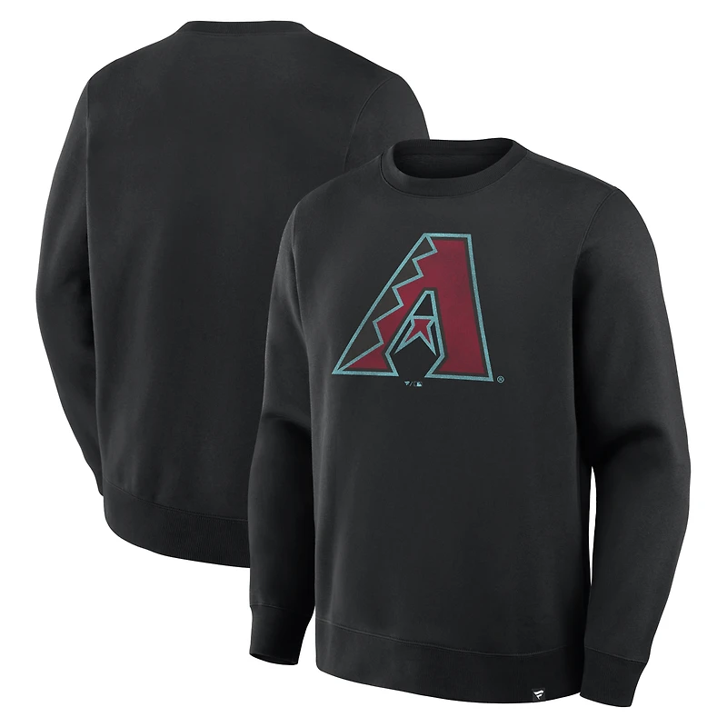 Sweat-shirt Fanatics noir Legacy pour homme