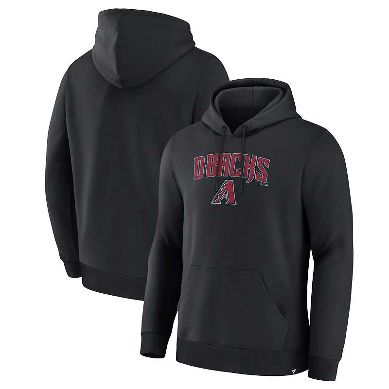 Sweat à capuche noir Arizona Diamondbacks Lock-Up Legacy pour homme de Fanatics