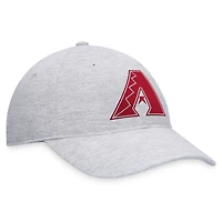 Casquette réglable avec logo Fanatics gris Arizona Diamondbacks pour hommes