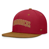 Casquette ajustée Splinter des Diamondbacks de l'Arizona pour homme, rouge/marron