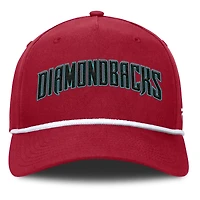 Men's Fanatics Red Arizona Diamondbacks Clubhouse Foul Ball A-Frame Adjustable Hat