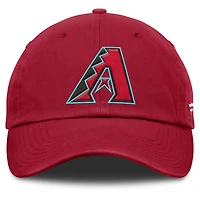 Casquette ajustable Core Red Arizona Diamondbacks pour hommes de Fanatics