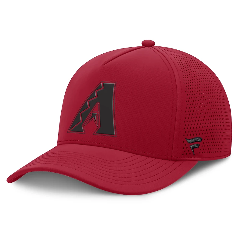 Casquette ajustable perforée rouge Arizona Diamondbacks pour homme de Fanatics