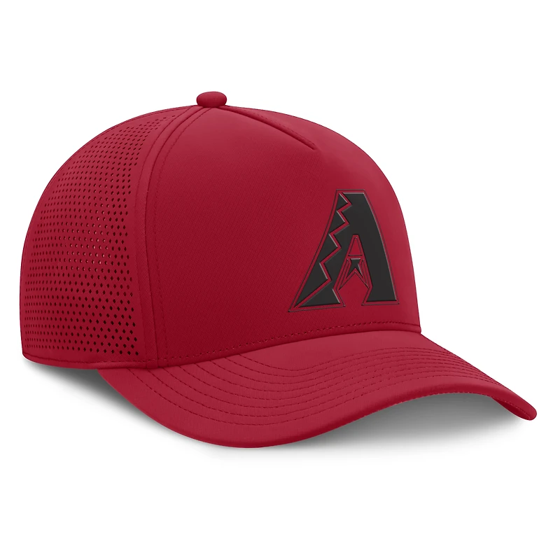 Men's Fanatics Red Arizona Diamondbacks Perforated Adjustable Hat