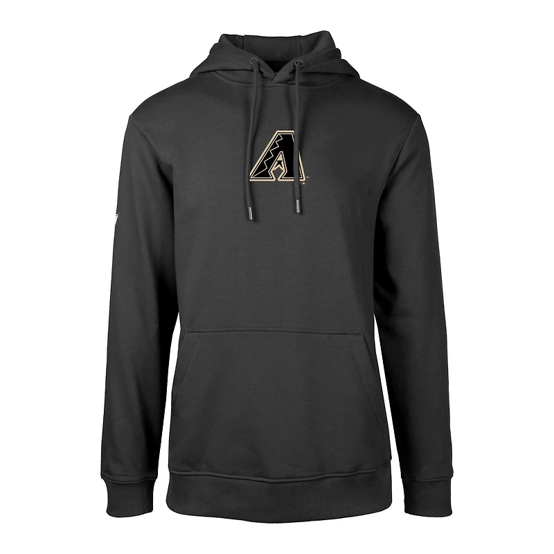 Sweat à capuche City Connect Podium Core 2.0 pour homme Levelwear Black Arizona Diamondbacks