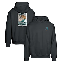 Sweat à capuche noir Levelwear pour homme Arizona Diamondbacks Contact Pro Card