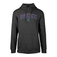 Sweat à capuche rétro noir pour homme de la collection Cooperstown Podium des Diamondbacks l'Arizona Levelwear