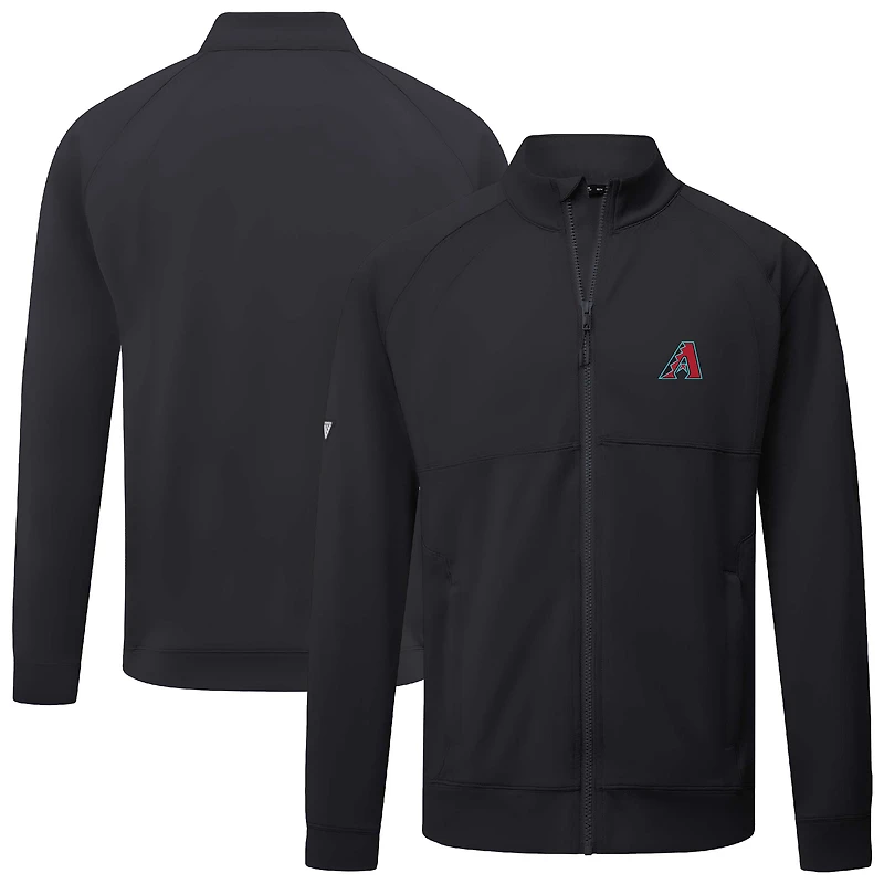 Men's Levelwear  Black Arizona Diamondbacks Form Insignia 2.0 Full-Zip Jacket