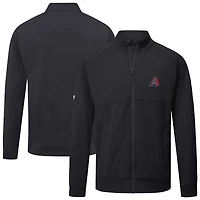 Men's Levelwear  Black Arizona Diamondbacks Form Insignia 2.0 Full-Zip Jacket