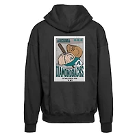 Men's Levelwear  Black Arizona Diamondbacks Uphill City Core Logo Full-Zip Hoodie