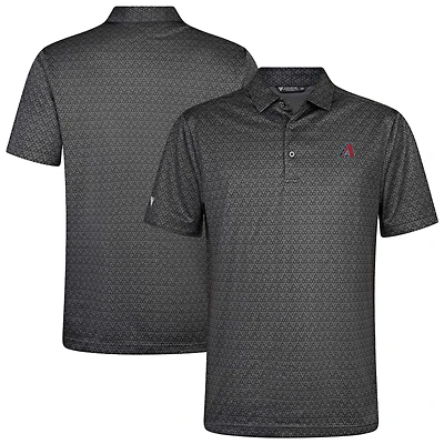 Men's Levelwear Charcoal Arizona Diamondbacks System Insignia Core Polo