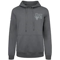 Sweat à capuche gris Levelwear pour homme, motif grainé, Arizona Diamondbacks