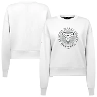 Sweat-shirt blanc à manches longues Levelwear des Diamondbacks de l'Arizona pour homme