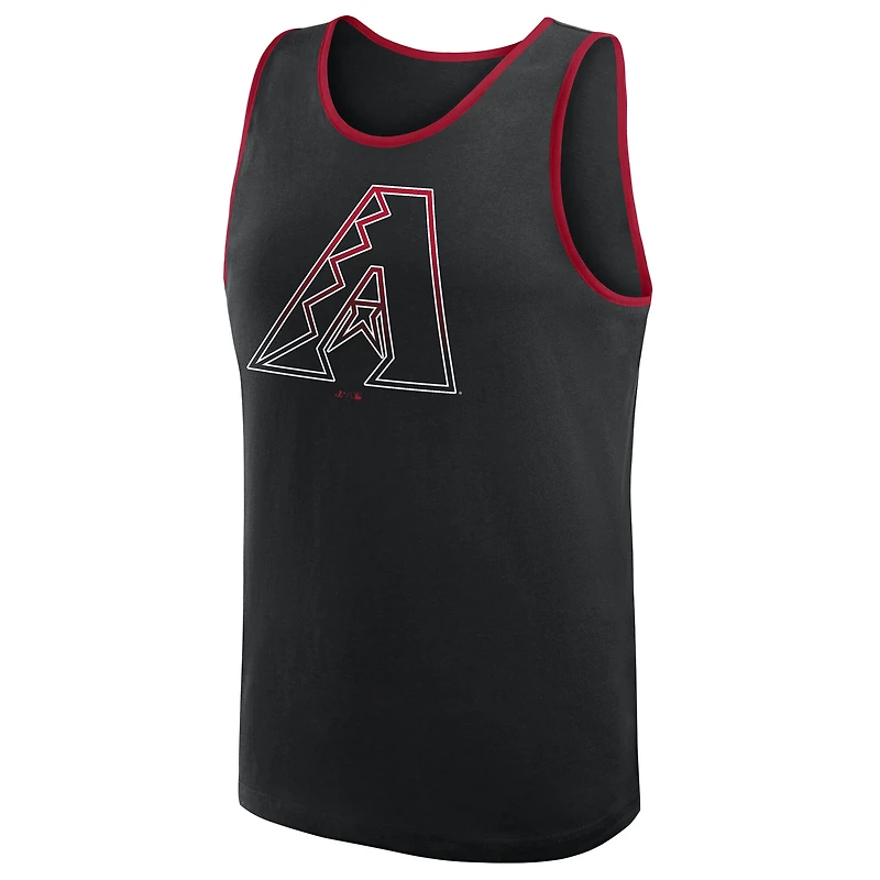 Men's Logo Athletic Black Arizona Diamondbacks Unmatched Success Tank Top