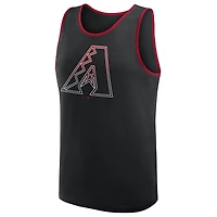 Men's Logo Athletic Black Arizona Diamondbacks Unmatched Success Tank Top
