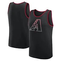 Débardeur noir athlétique avec logo pour homme des Diamondbacks de l'Arizona, Unmatched Success