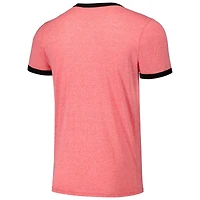 T-shirt tri-mélange Ringer Majestic Threads pour hommes, rouge, Arizona Diamondbacks