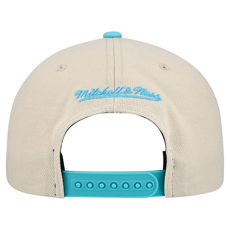 Casquette snapback basique Mitchell & Ness crème Arizona Diamondbacks pour homme