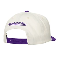 Men's Mitchell & Ness  Cream Arizona Diamondbacks Coop Stretch-Snapback Hat