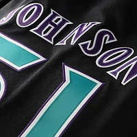 Maillot d'entraînement au bâton Mitchell & Ness Randy Johnson noir pour hommes, grandes tailles, Arizona Diamondbacks, Cooperstown Mesh, modèle Johnson, noir.