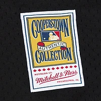 Men's Mitchell & Ness Randy Johnson Black Arizona Diamondbacks Cooperstown Collection Mesh Batting Practice Button-Up Jersey