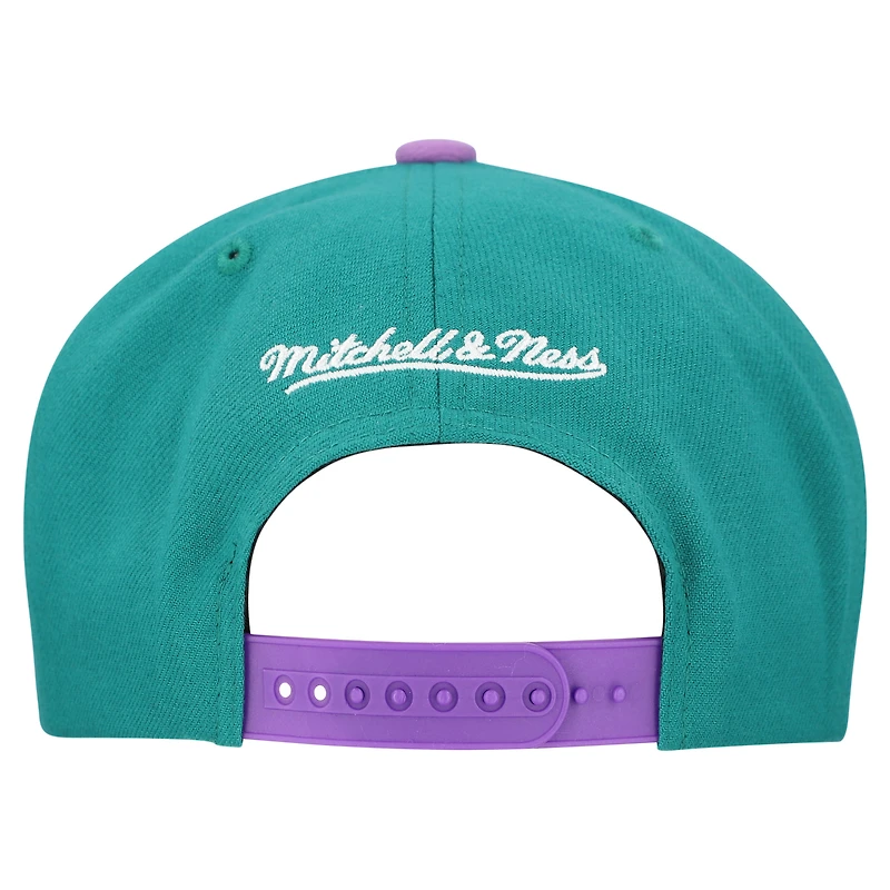 Men's Mitchell & Ness Teal Arizona Diamondbacks Cooperstown Collection Basic Flip Snapback Hat