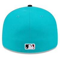 Men's New Era  Aqua/Black Arizona Diamondbacks 2026 Spring Training 59FIFTY Fitted Hat
