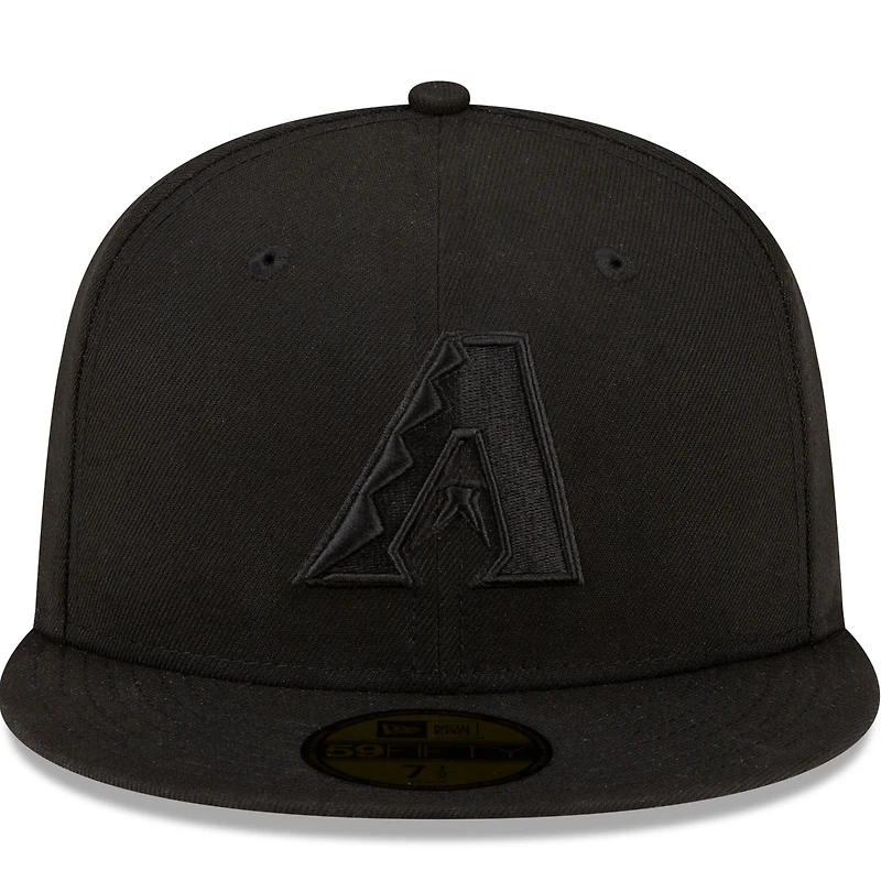 Men's New Era Arizona Diamondbacks Black on 59FIFTY Fitted Hat