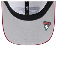 Men's New Era Black/Red Arizona Diamondbacks 2025 MLB Clubhouse 39THIRTY Flex Hat