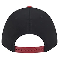 Men's New Era Black/Red Arizona Diamondbacks Arch 9FORTY A-Frame M-Crown Adjustable Hat