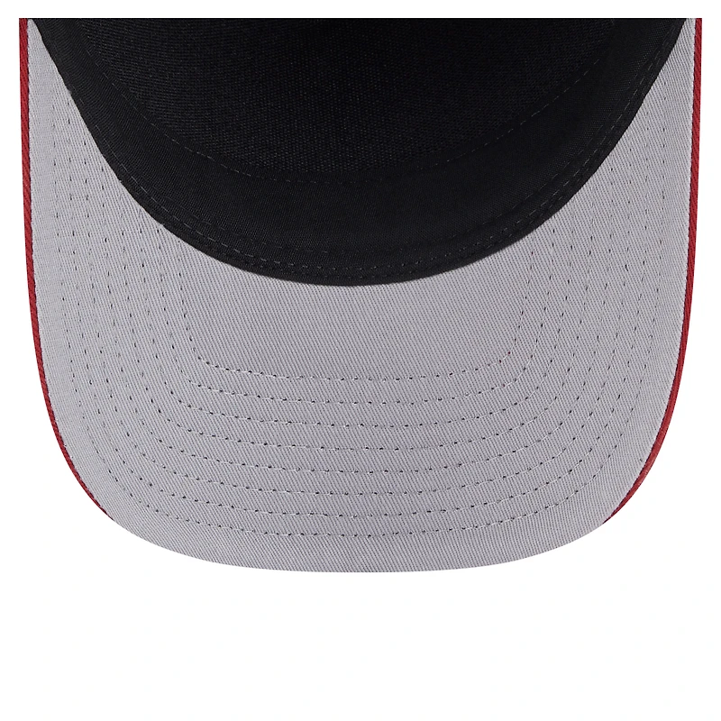 Men's New Era Black/Red Arizona Diamondbacks Arch 9FORTY A-Frame M-Crown Adjustable Hat