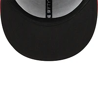 Men's New Era  Black/Red Arizona Diamondbacks Road Authentic Collection On-Field 59FIFTY Fitted Hat