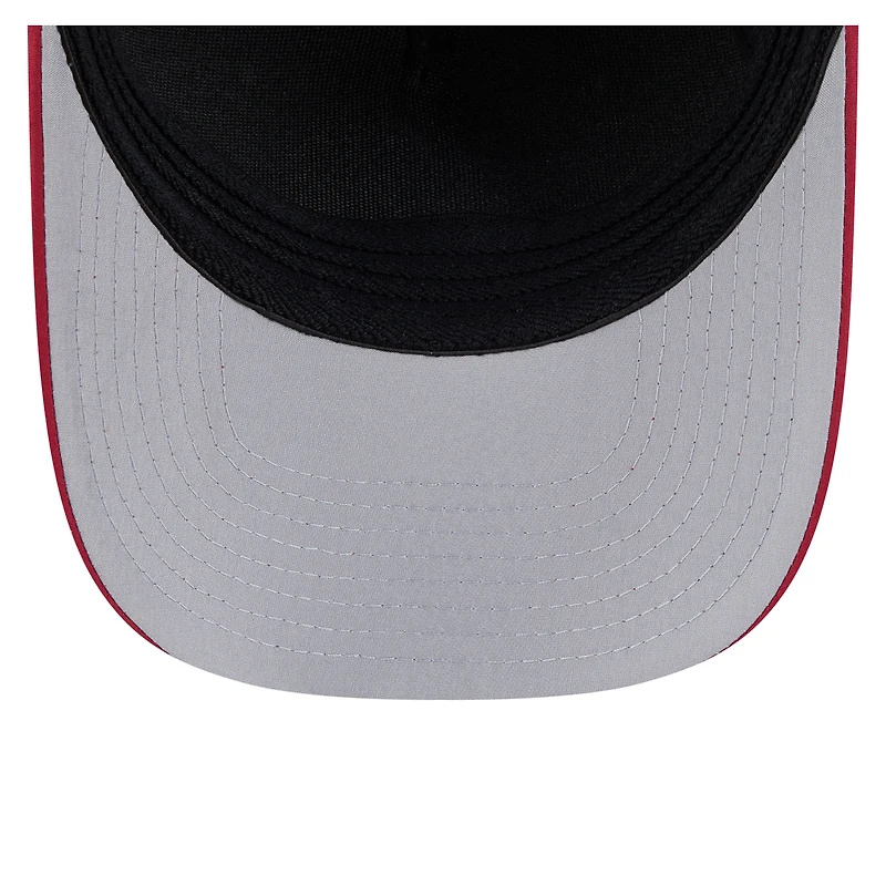 Men's New Era Black/Red Arizona Diamondbacks Rope M-Crown A-Frame 39THIRTY Flex Hat