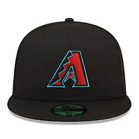 Casquette ajustée New Era Arizona Diamondbacks 2023 Alternate Authentic Collection pour homme sur le terrain 59FIFTY noire