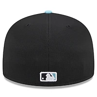 Men's New Era  Black Arizona Diamondbacks 2025 Batting Practice 59FIFTY Fitted Hat