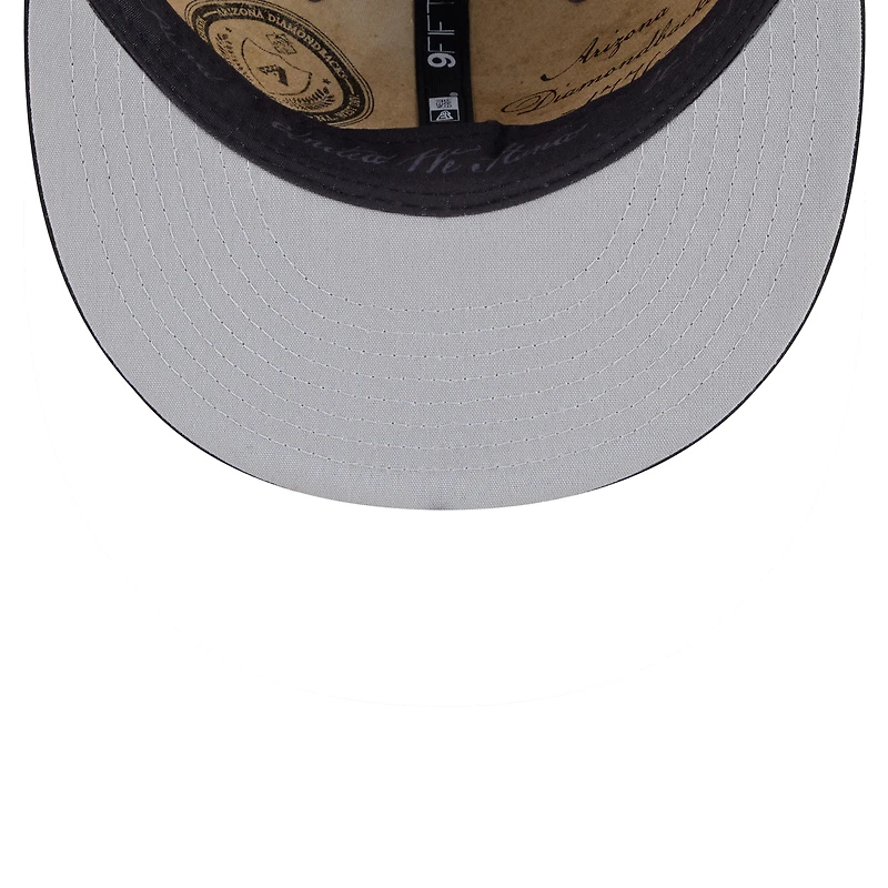 Men's New Era Black Arizona Diamondbacks 2026 MLB All-Star Game 9FIFTY Snapback Hat