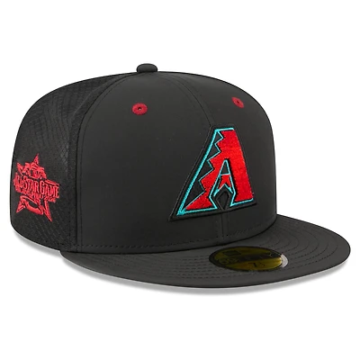 Men's New Era Black Arizona Diamondbacks 2026 MLB All-Star Game Workout 59FIFTY Fitted Hat