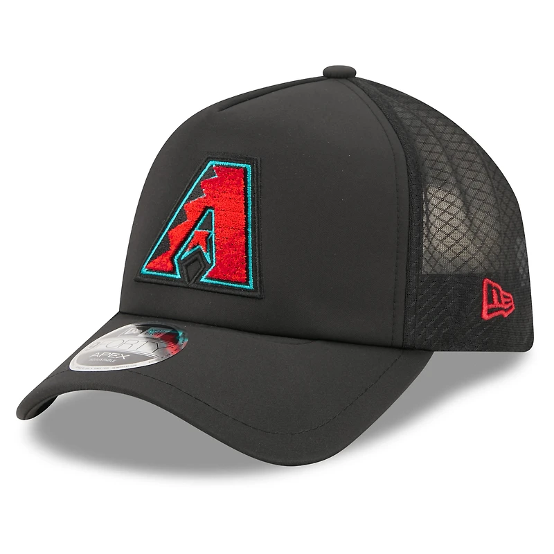 Men's New Era Black Arizona Diamondbacks 2026 MLB All-Star Game Workout 9FORTY Apex Adjustable Hat