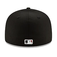 Casquette ajustée 59FIFTY 25e anniversaire des Diamondbacks de l'Arizona New Era pour homme, noire