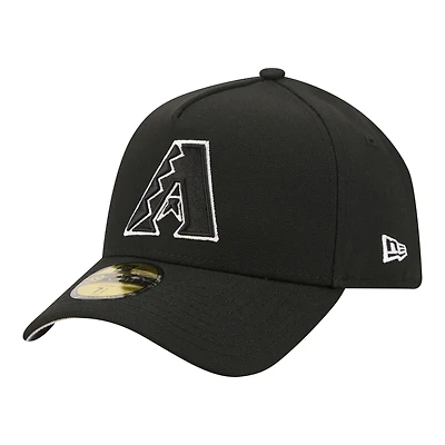 Casquette ajustée New Era Arizona Diamondbacks A-Frame 59FORTY noire pour homme