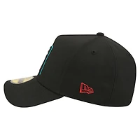 Men's New Era  Black Arizona Diamondbacks A-Frame 59FORTY Fitted Hat