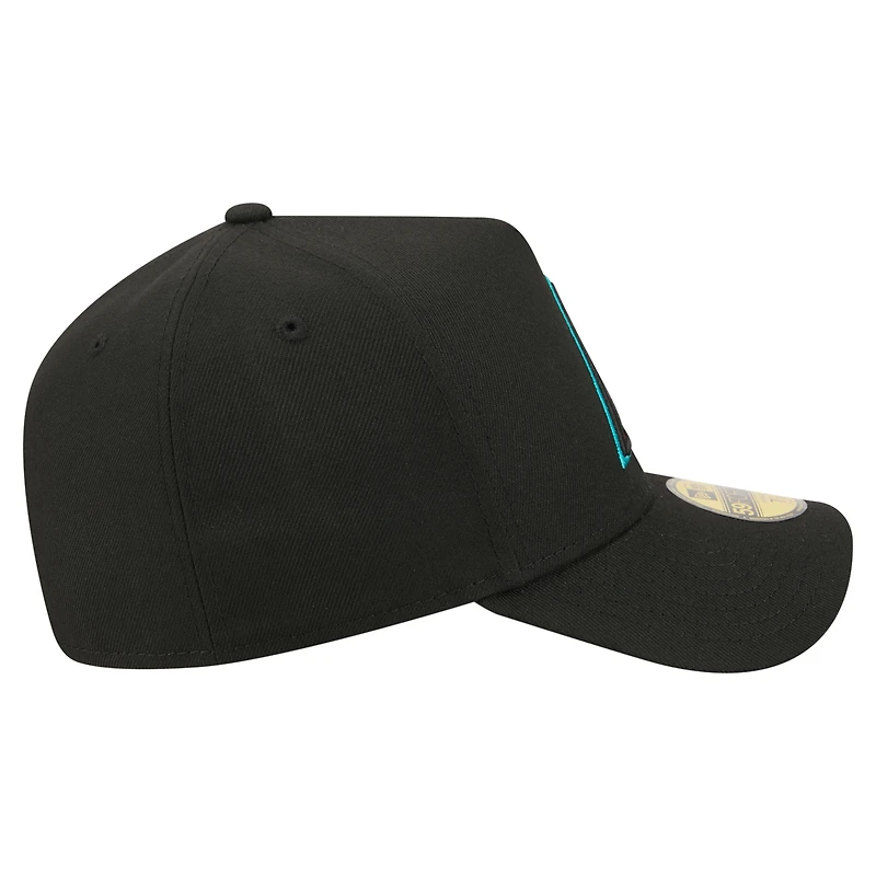 Men's New Era Black Arizona Diamondbacks A-Frame 59FORTY Fitted Hat