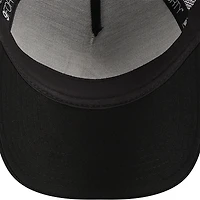 Men's New Era Black Arizona Diamondbacks A-Frame 9FORTY Trucker Adjustable Hat