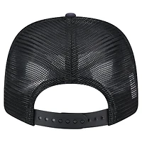 Men's New Era Black Arizona Diamondbacks Adventure Drinks Pattern 9SEVENTY Stretch-Snap Hat