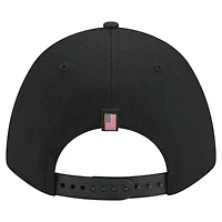 Casquette ajustable New Era noire 9FORTY M-Crown A-Frame pour homme, motif drapeau américain, Arizona Diamondbacks