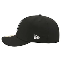 Men's New Era Black Arizona Diamondbacks Americana Bald Eagle Pre-Curved 59FIFTY Fitted Hat