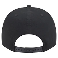 Men's New Era Black Arizona Diamondbacks Chainstitch 9FIFTY A-Frame Snapback Hat