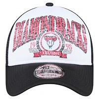 Casquette camionneur ajustable New Era noire 9FORTY A-Frame des Arizona Diamondbacks pour homme