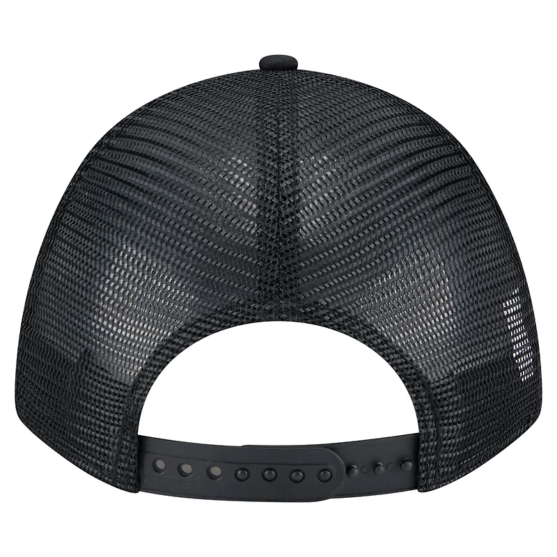Men's New Era Black Arizona Diamondbacks Gradient 9FORTY A-Frame M-Crown Trucker Adjustable Hat