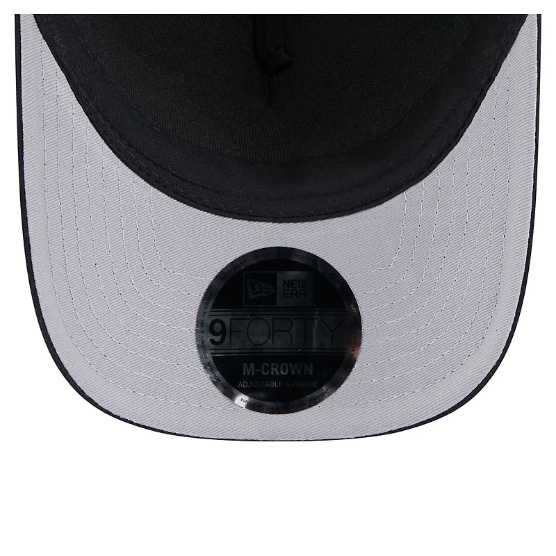 Men's New Era Black Arizona Diamondbacks Gradient 9FORTY A-Frame M-Crown Trucker Adjustable Hat